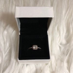 pandora rose gold ring
